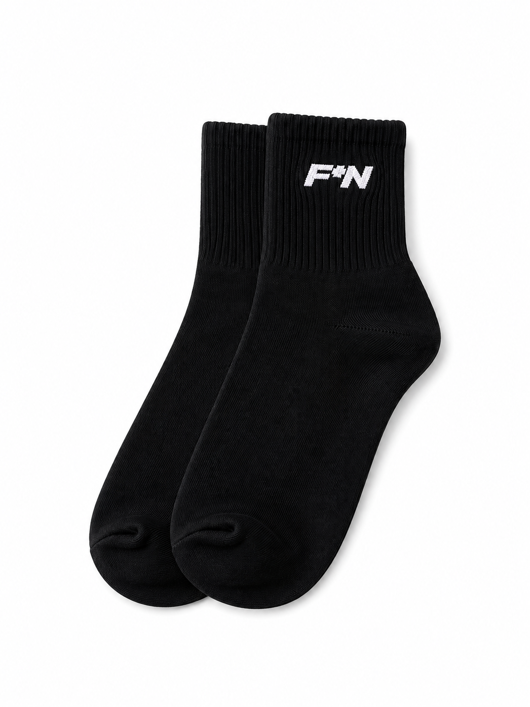 "LOGO" QUARTER CREW SOCK